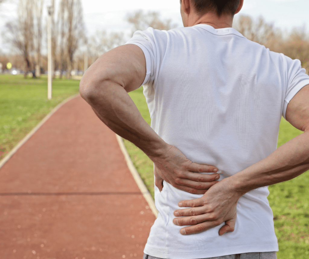 Lower back pain after back online workout